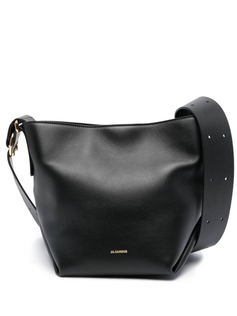 Jil Sander small Folded tote bag - Black von Jil Sander