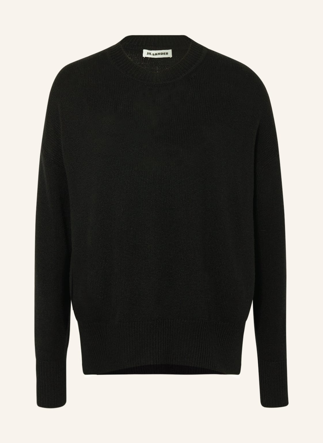 Jil Sander Cashmere-Pullover schwarz von Jil Sander