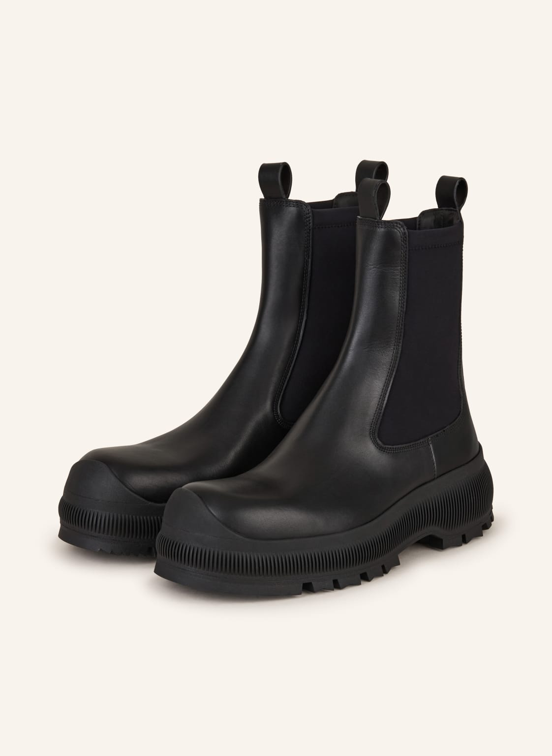 Jil Sander Chelsea-Boots schwarz Jil Sander Chelsea-Boots schwarz von Jil Sander