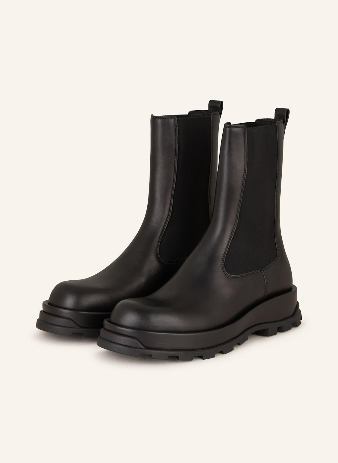 Jil Sander Chelsea-Boots schwarz Jil Sander Chelsea-Boots schwarz von Jil Sander