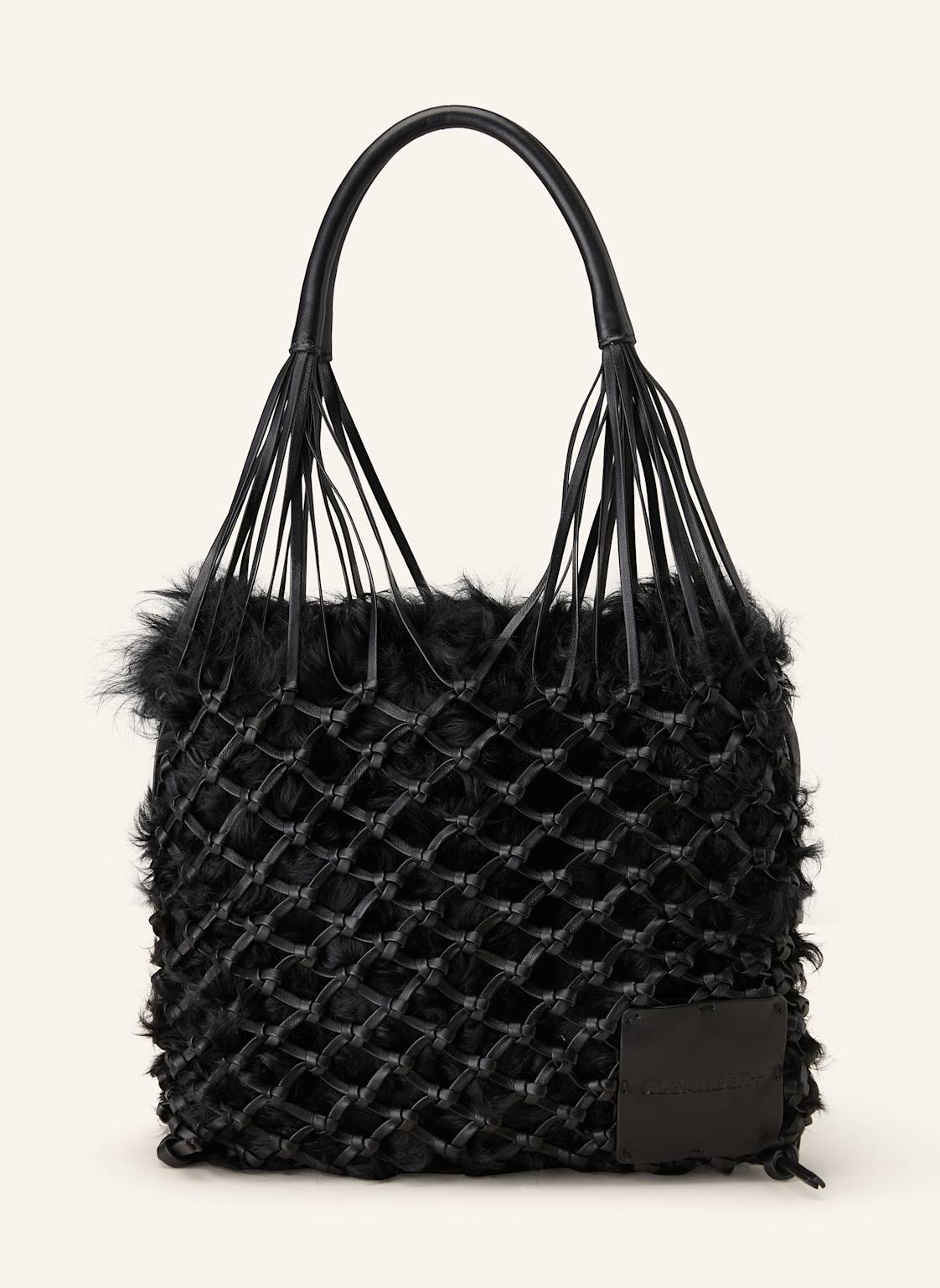 Jil Sander Handtasche schwarz Jil Sander Handtasche schwarz von Jil Sander