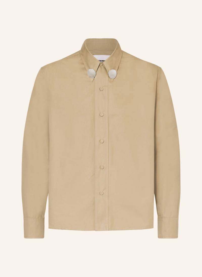 Jil Sander Hemd Regular Fit beige von Jil Sander