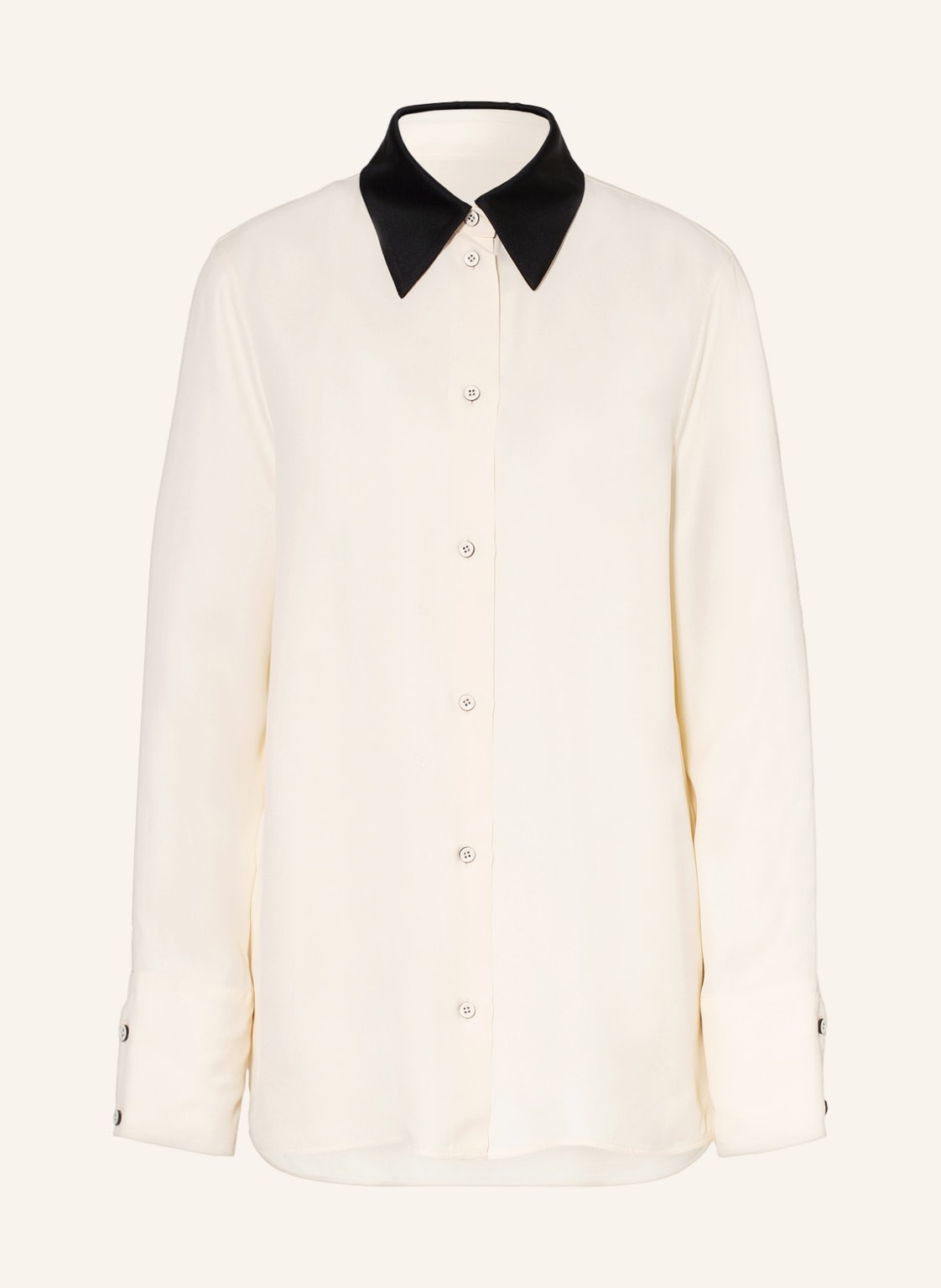 Jil Sander Hemdbluse beige Jil Sander Hemdbluse beige von Jil Sander