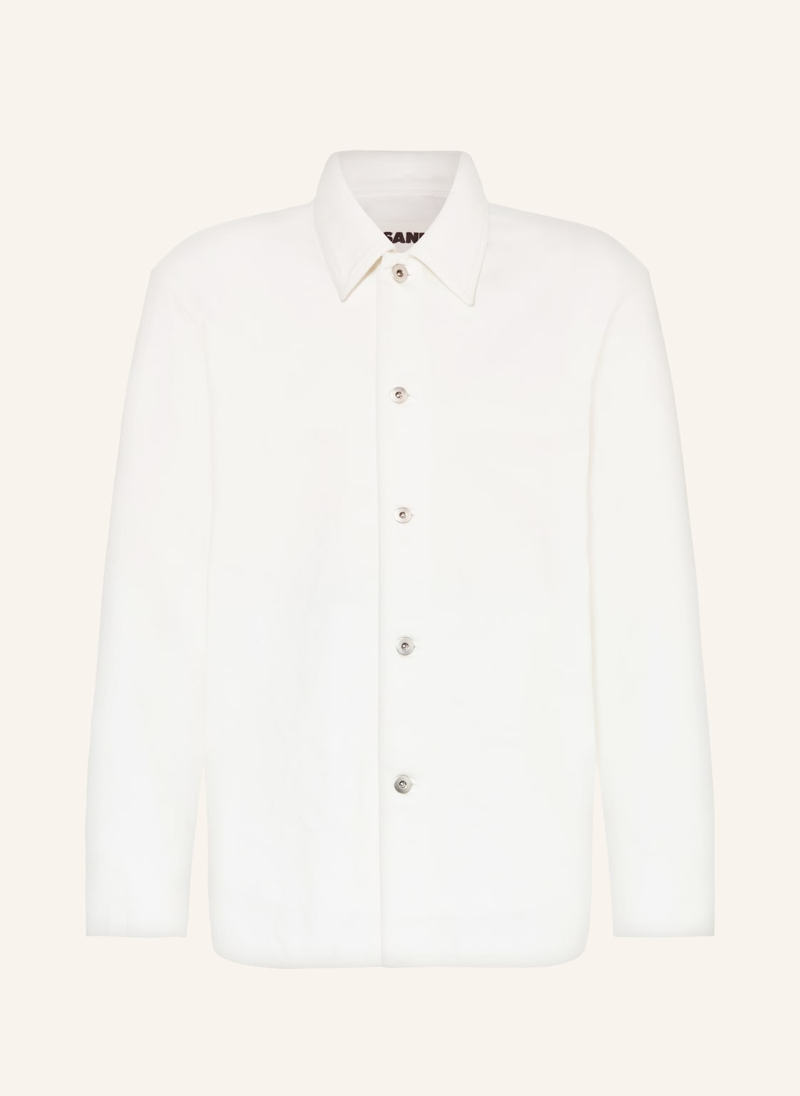 Jil Sander Jeans-Overshirt weiss von Jil Sander