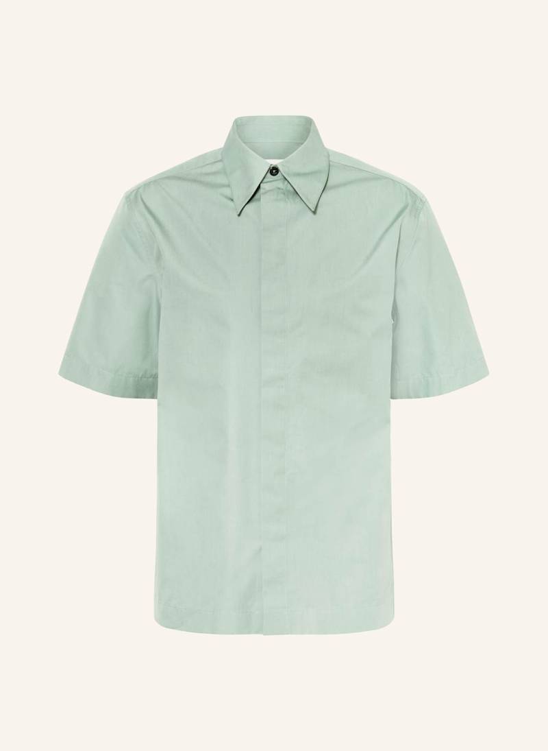 Jil Sander Kurzarm-Hemd Shirt 131 Regular Fit gruen von Jil Sander