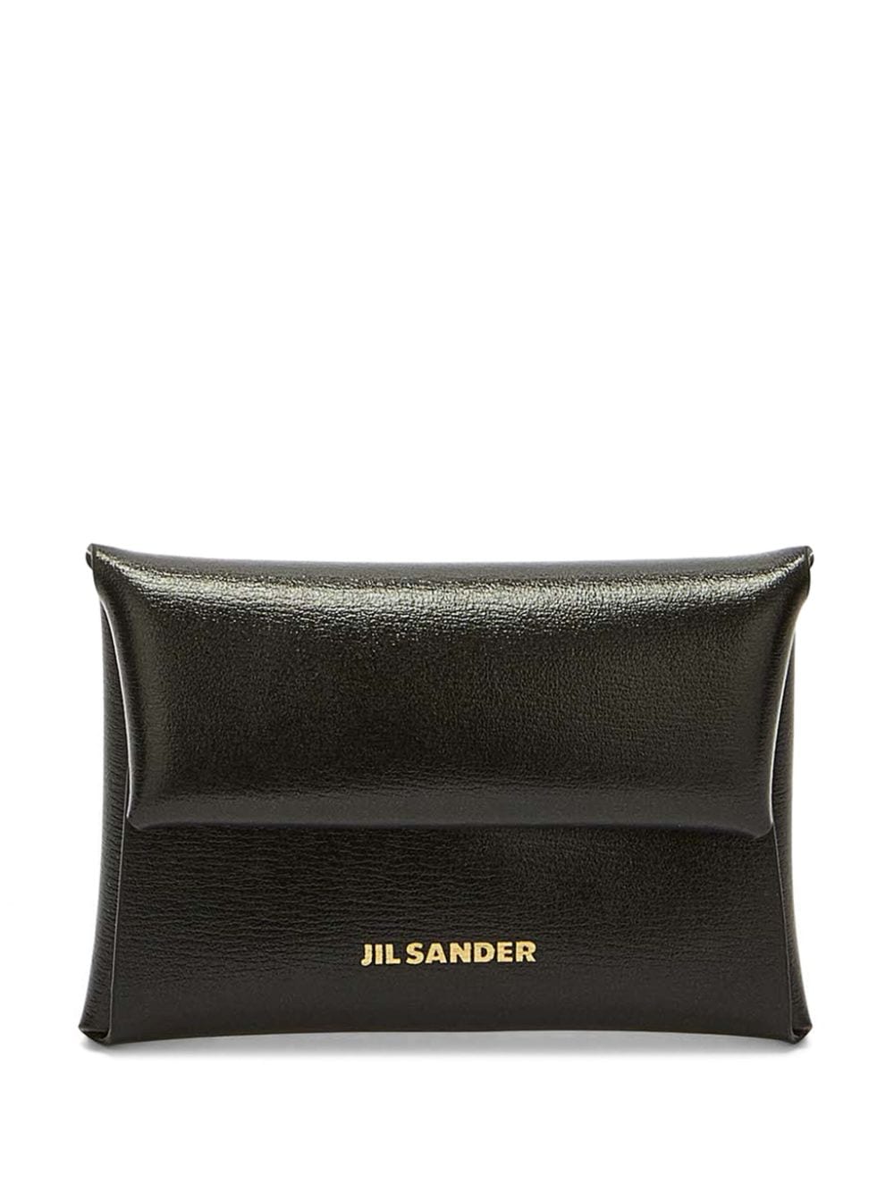 Jil Sander Mini Coin Purse leather wallet - Black von Jil Sander