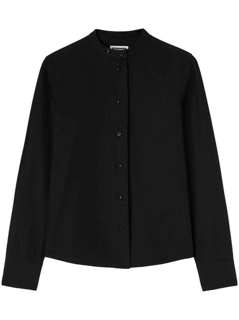 Jil Sander Monday P.M. cotton shirt - Black von Jil Sander