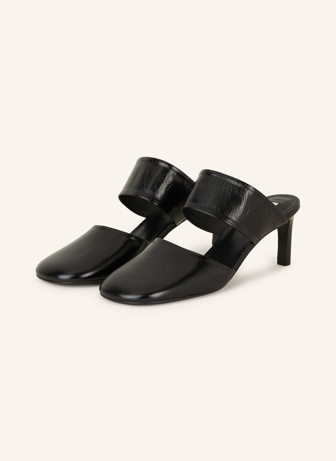 Jil Sander Mules schwarz von Jil Sander