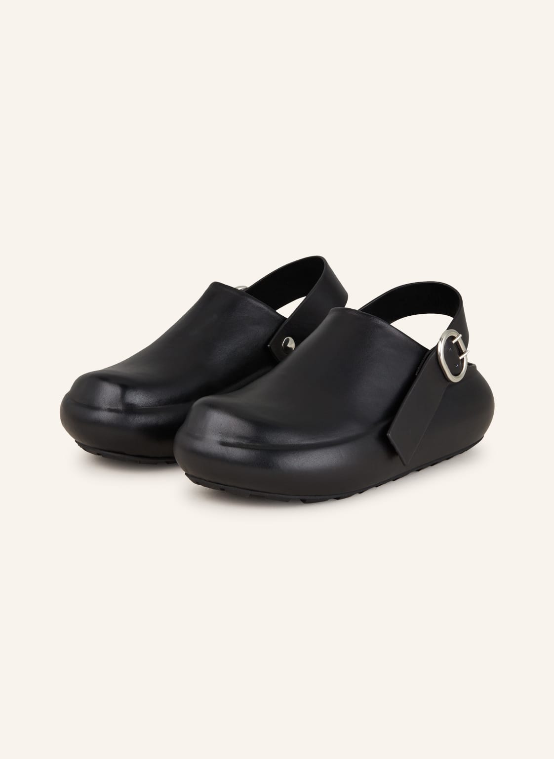 Jil Sander Mules schwarz von Jil Sander