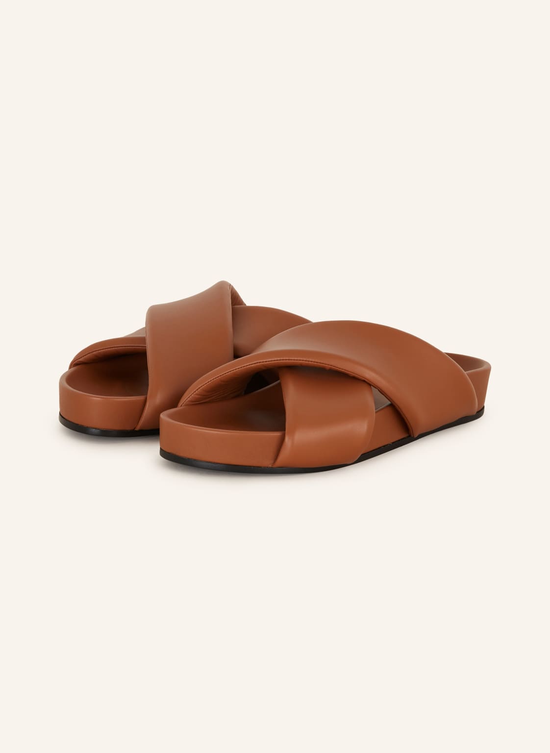 Jil Sander Pantoletten braun Jil Sander Pantoletten braun von Jil Sander