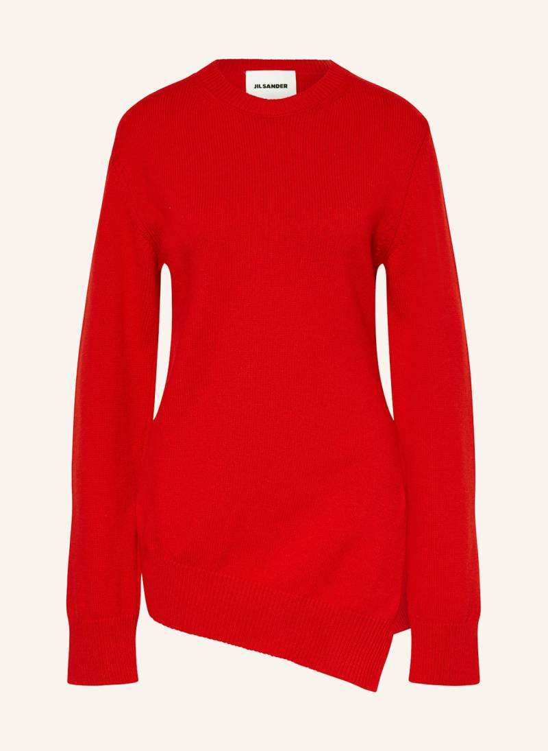 Jil Sander Pullover Mit Cashmere rot von Jil Sander