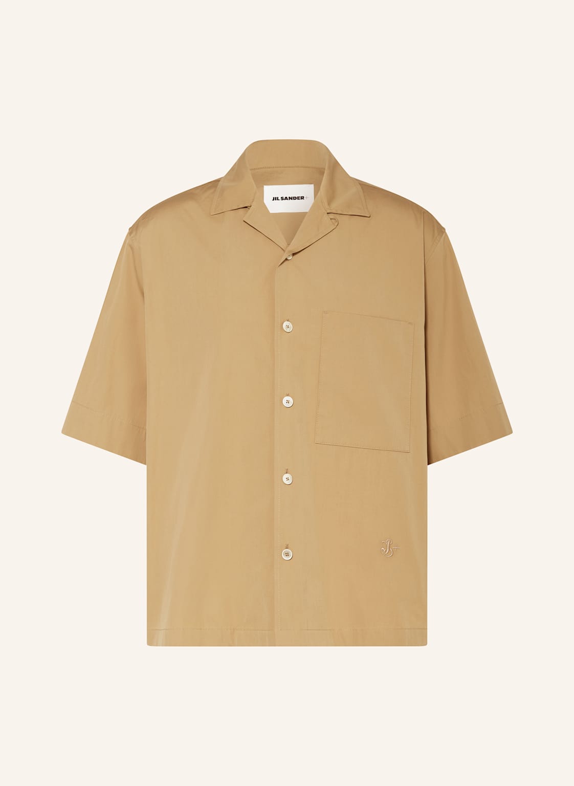 Jil Sander Resorthemd Comfort Fit beige Jil Sander Resorthemd Comfort Fit beige von Jil Sander