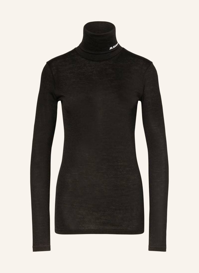 Jil Sander Rollkragenshirt schwarz von Jil Sander