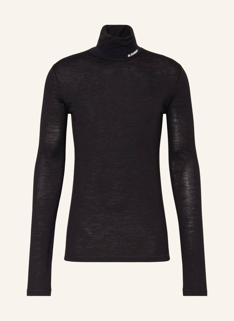 Jil Sander Rollkragenshirt schwarz von Jil Sander