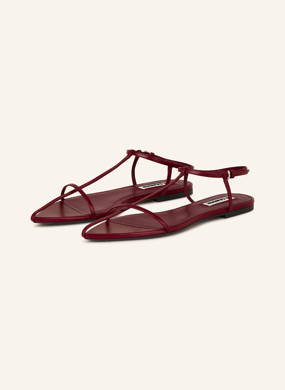 Jil Sander Sandalen rot Jil Sander Sandalen rot von Jil Sander