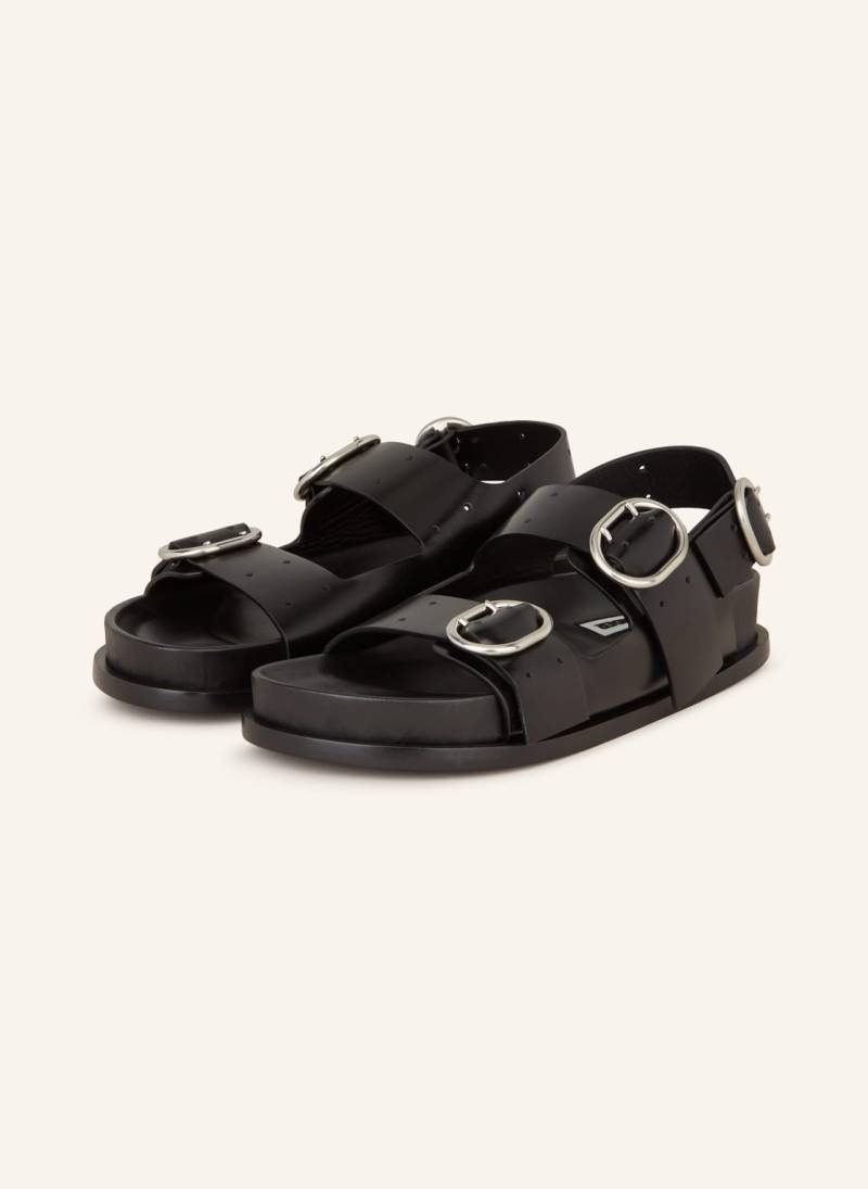 Jil Sander Sandalen schwarz von Jil Sander