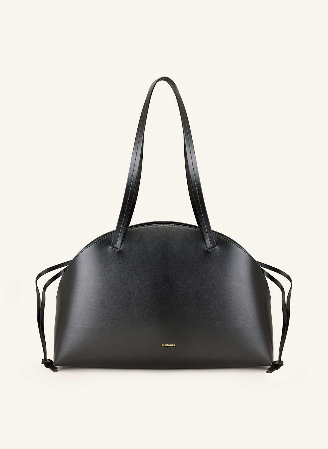 Jil Sander Schultertasche Curve Medium schwarz Jil Sander Schultertasche Curve Medium schwarz von Jil Sander