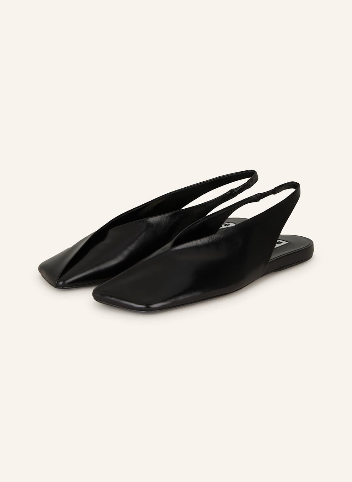 Jil Sander Slingballerinas schwarz von Jil Sander