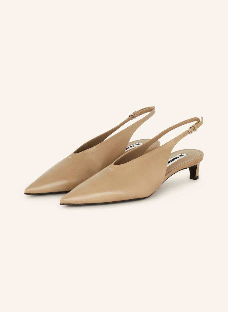 Jil Sander Slingpumps beige von Jil Sander