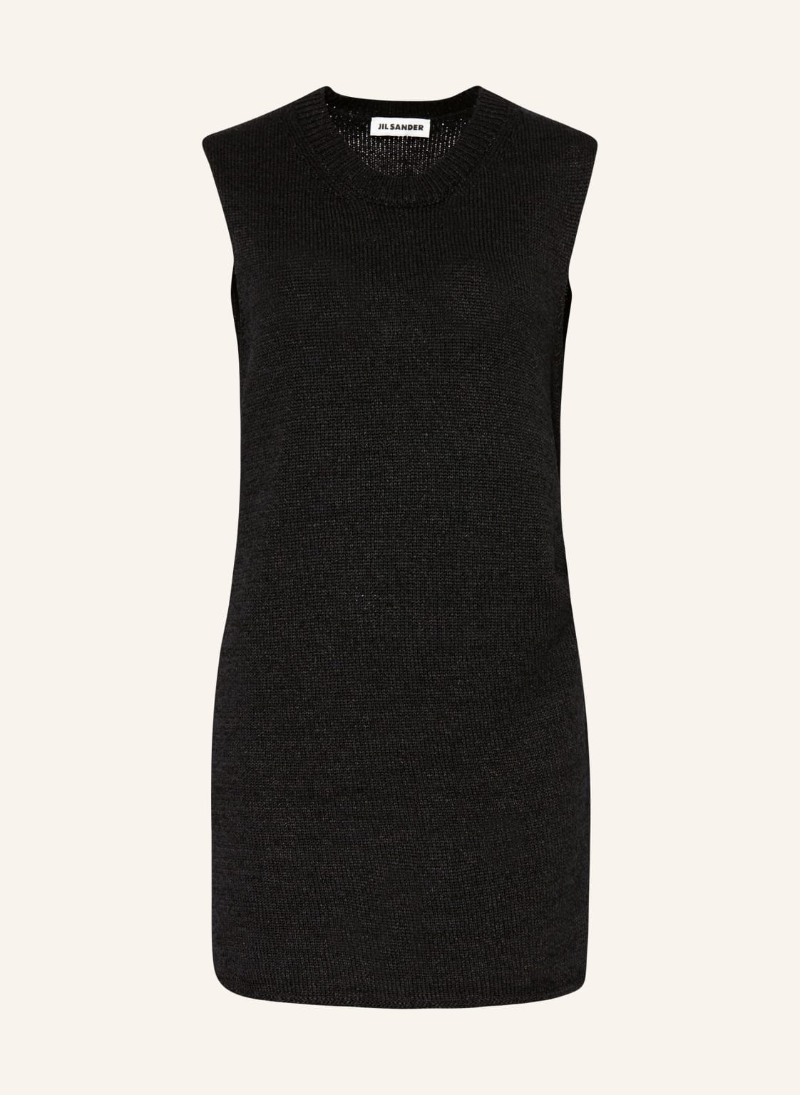 Jil Sander Stricktop schwarz Jil Sander Stricktop schwarz von Jil Sander