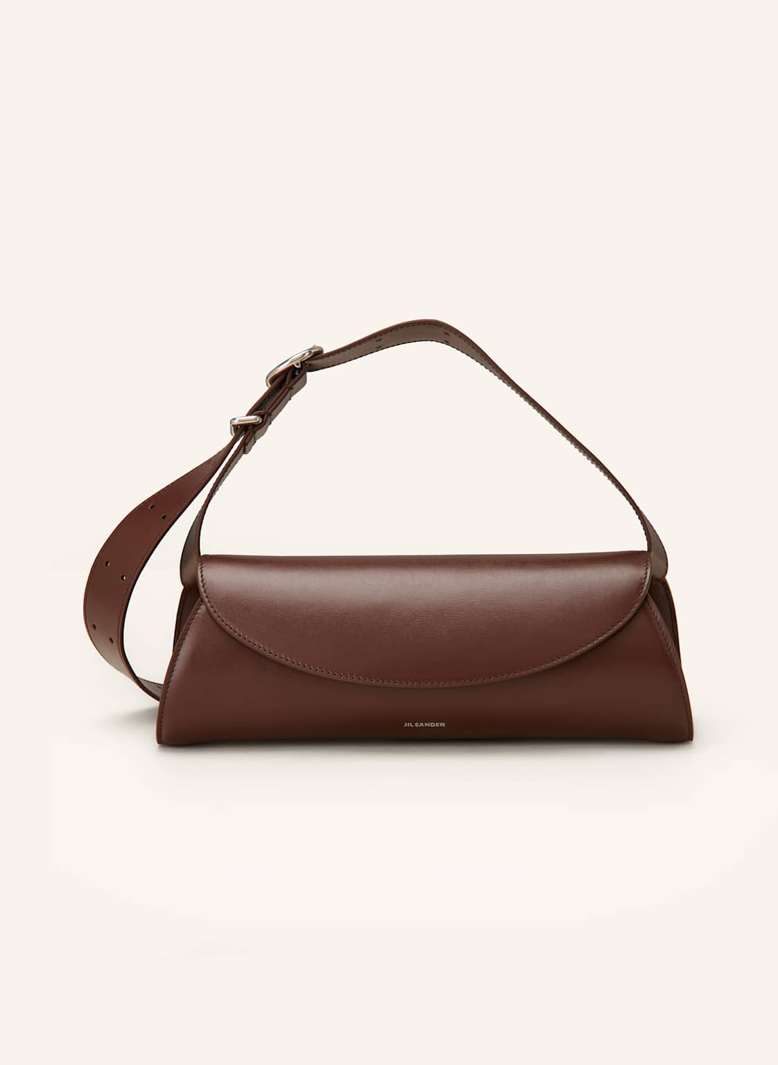 Jil Sander Umhängetasche Cannolo braun Jil Sander Umhängetasche Cannolo braun von Jil Sander