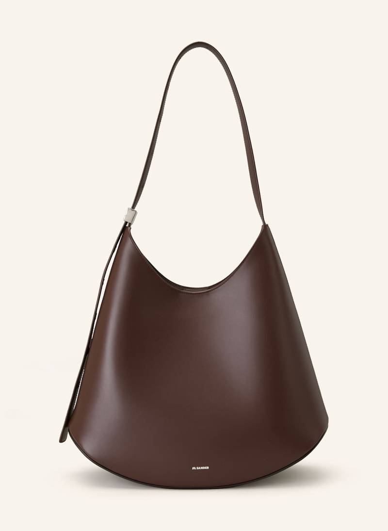 Jil Sander Umhängetasche Eldorado Medium braun von Jil Sander