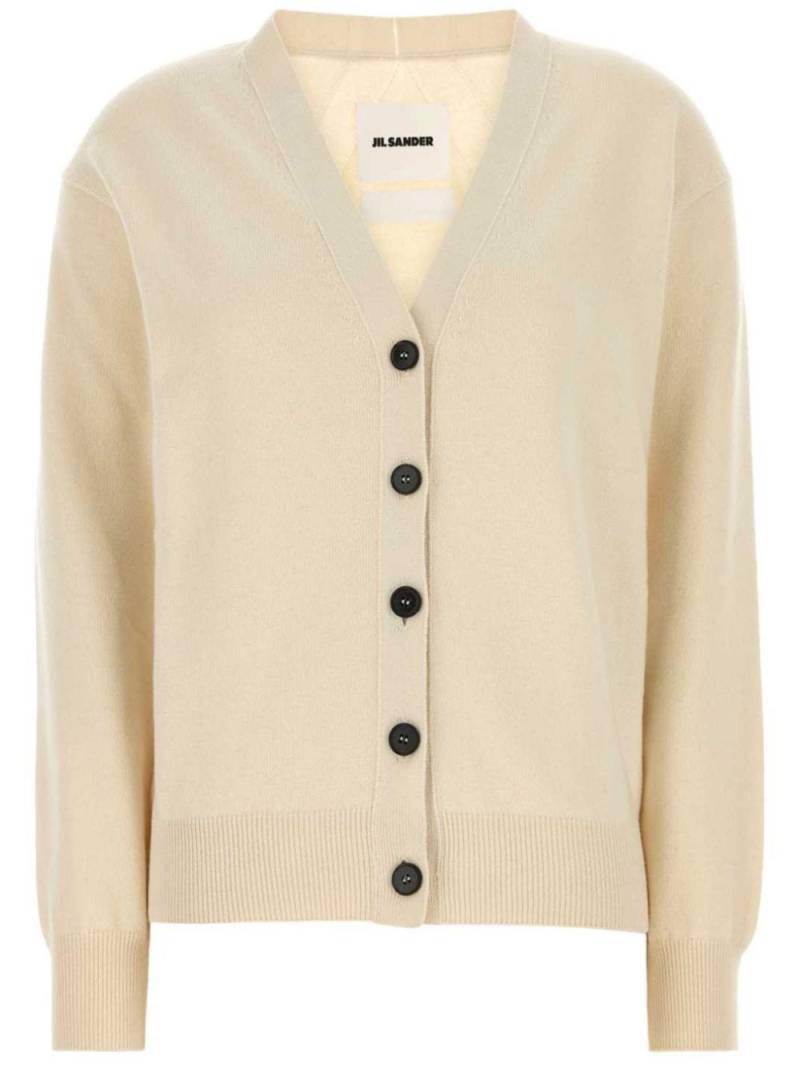 Jil Sander V-neck cardigan - Neutrals von Jil Sander