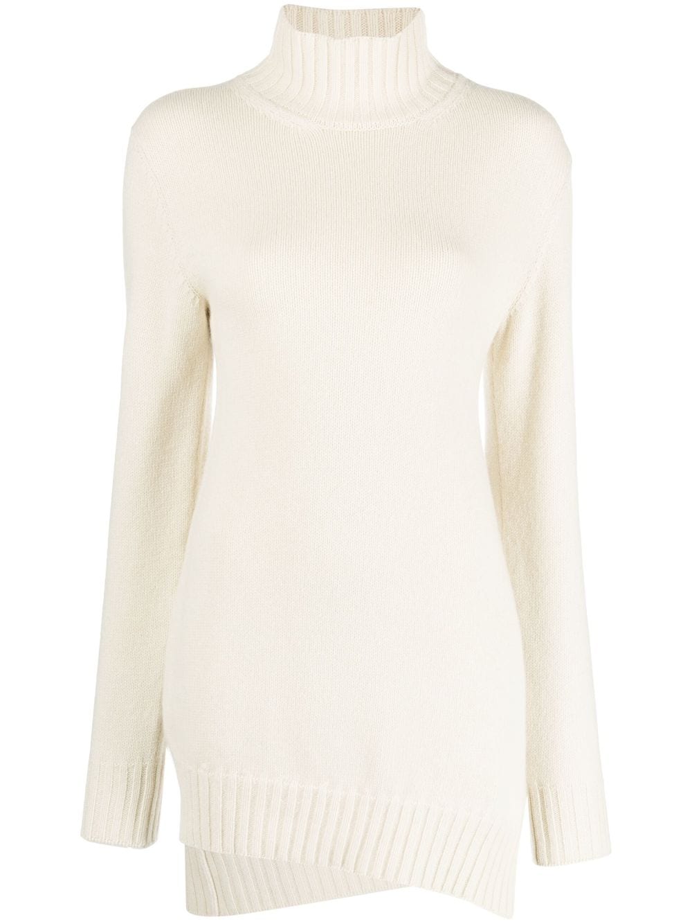 Jil Sander asymmetric-hem jumper - Neutrals von Jil Sander