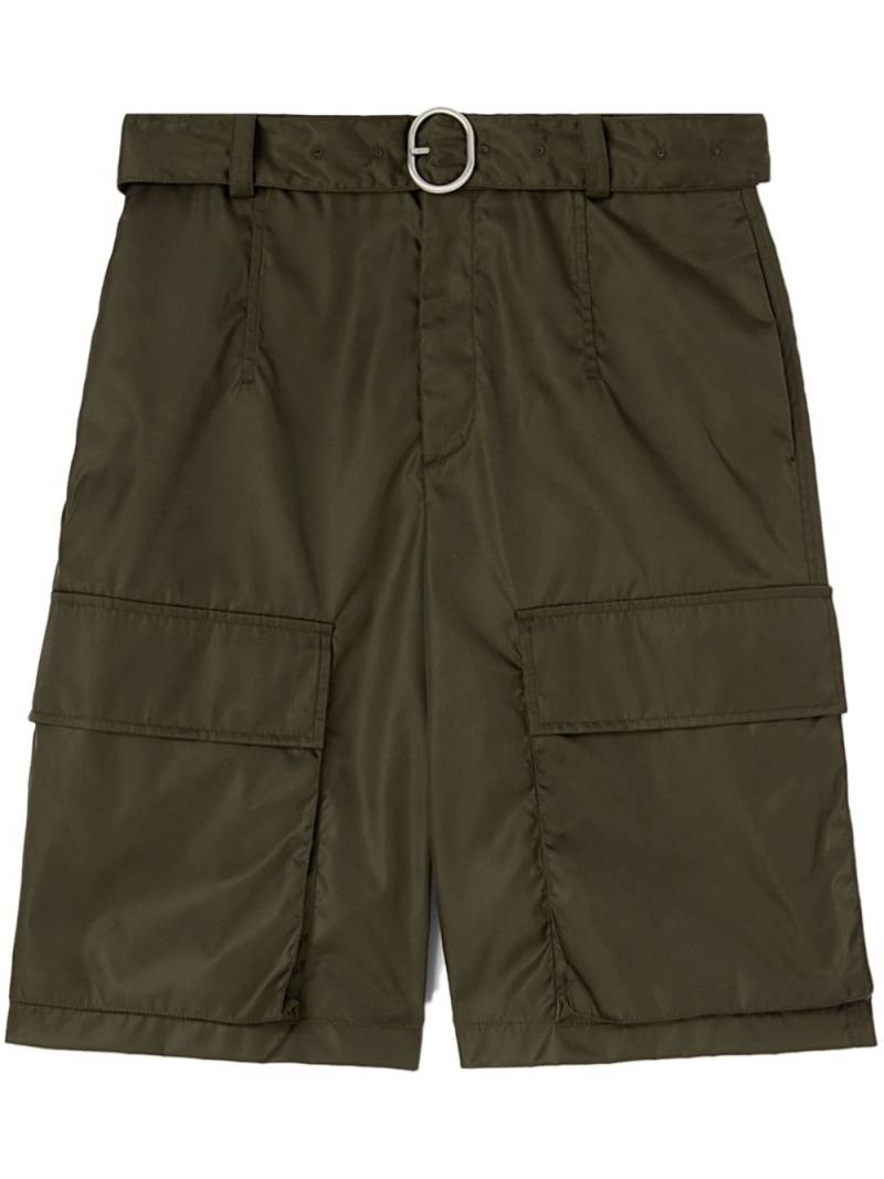 Jil Sander belted shorts - Green von Jil Sander