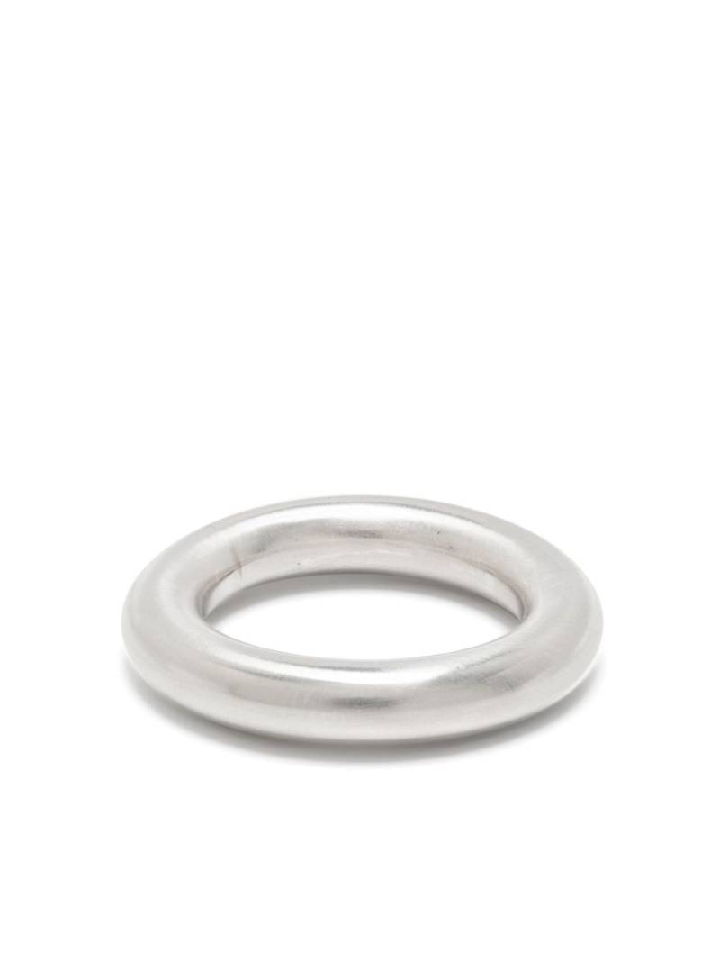 Jil Sander chunky-band ring - Silver von Jil Sander