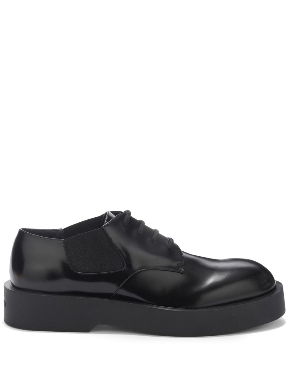 Jil Sander chunky-sole leather Derby shoes - Black von Jil Sander