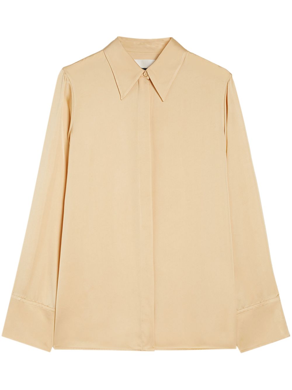 Jil Sander concealed fastening shirt - Neutrals von Jil Sander