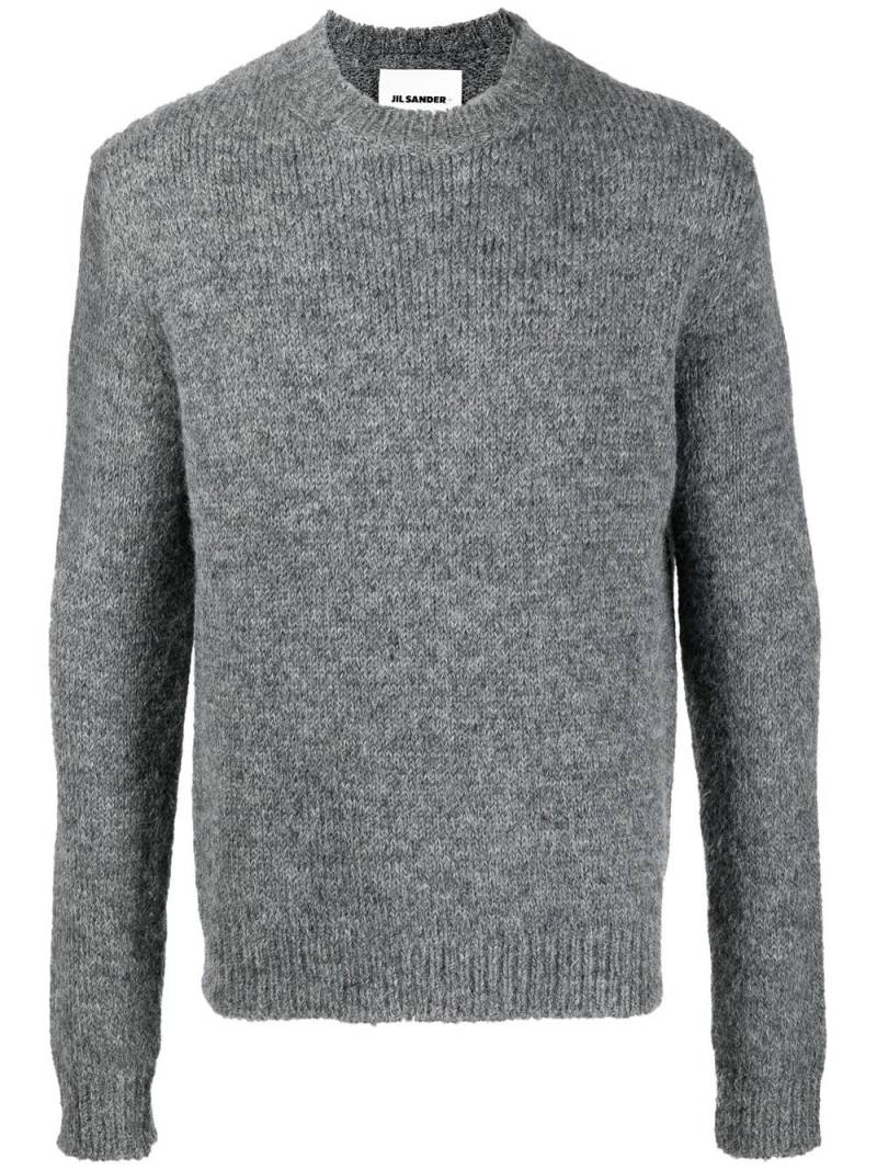 Jil Sander crew-neck jumper - Grey von Jil Sander