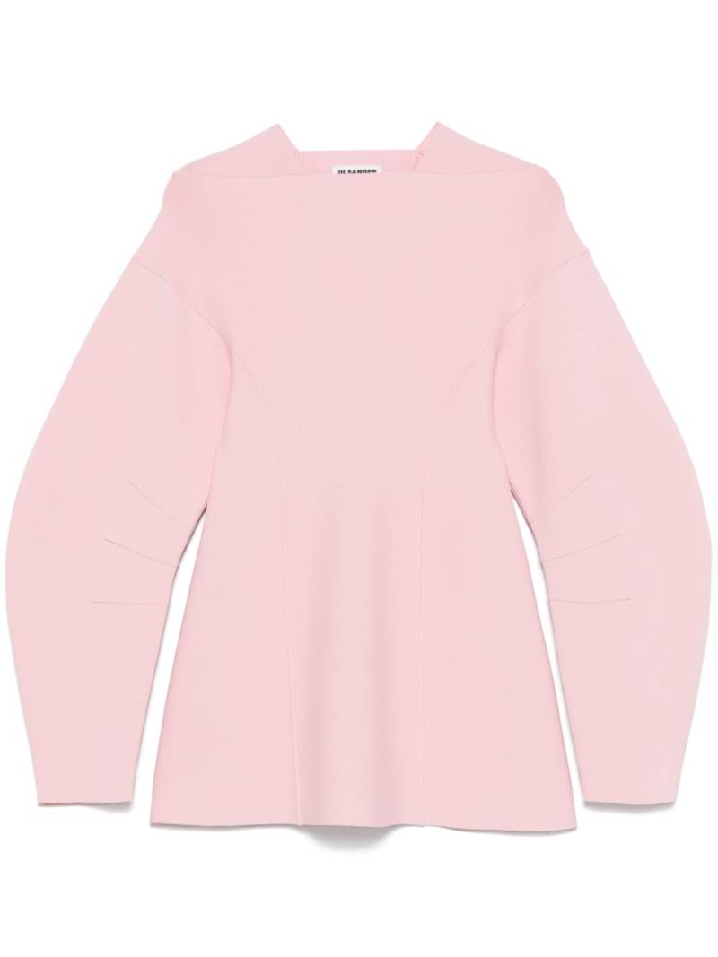 Jil Sander crew-neck sweater - Pink von Jil Sander