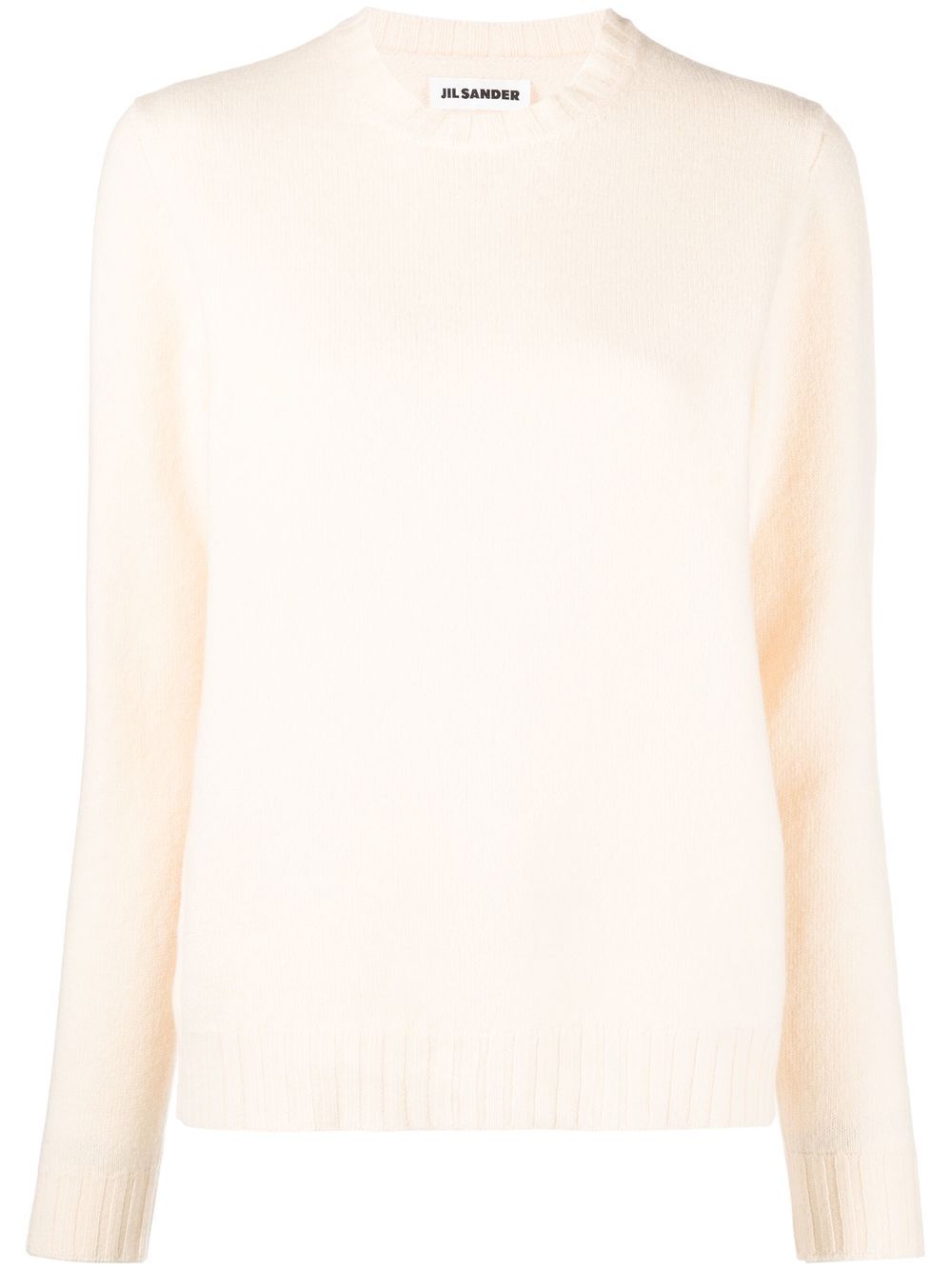 Jil Sander Liso crew-neck wool jumper - Neutrals von Jil Sander