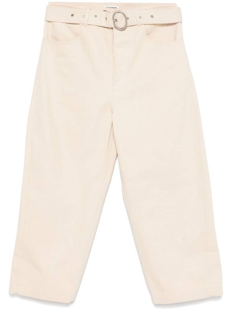 Jil Sander curved-leg jeans - Neutrals von Jil Sander