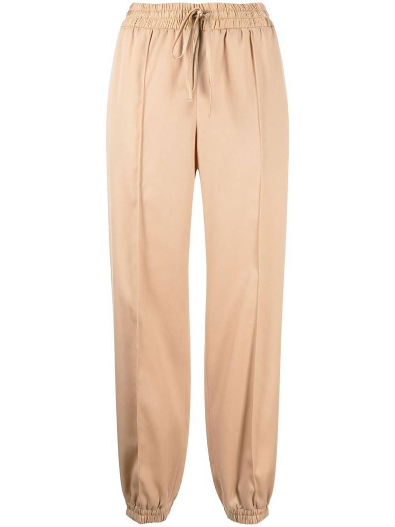 Jil Sander drawstring elasticated cuffs track pants - Neutrals von Jil Sander