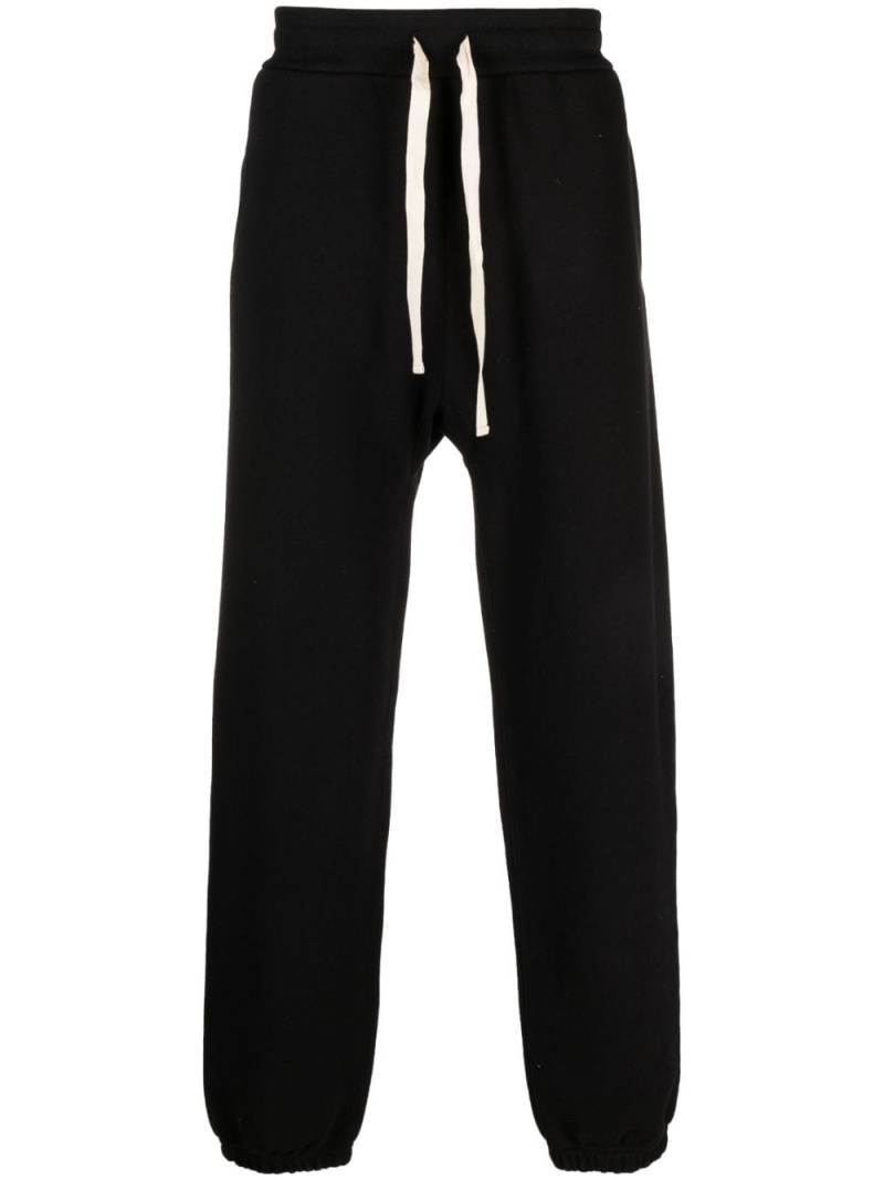 Jil Sander drawstring-waist jersey track pant - Black von Jil Sander