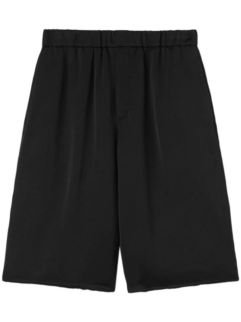 Jil Sander elasticated-waist shorts - Black von Jil Sander