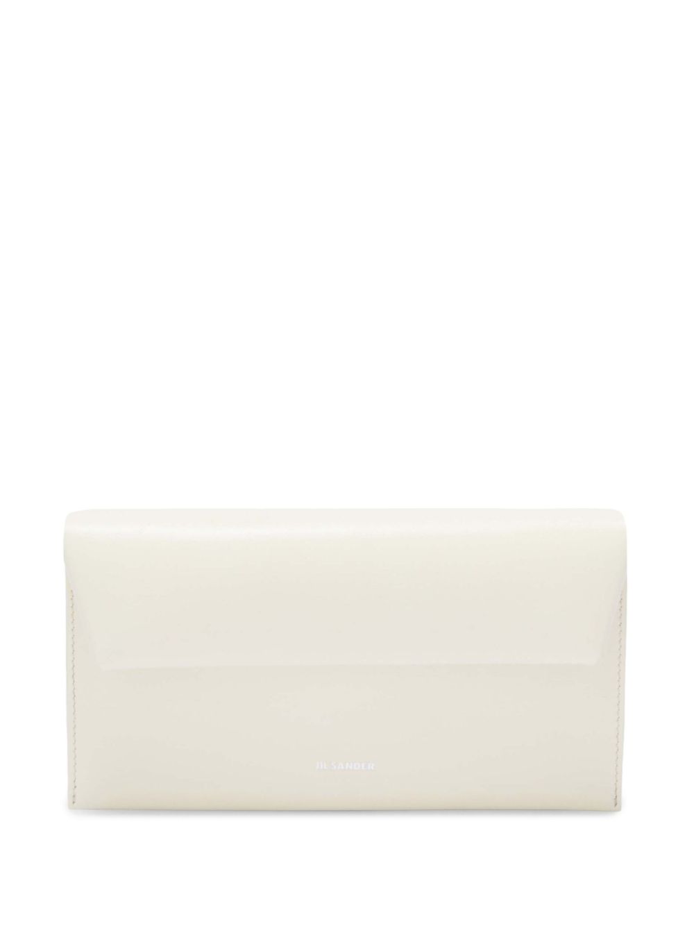 Jil Sander envelope wallet - White von Jil Sander