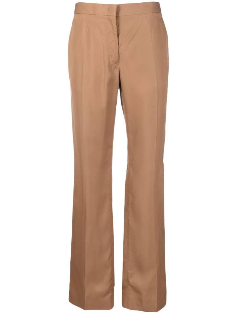 Jil Sander flared tailored trousers - Brown von Jil Sander