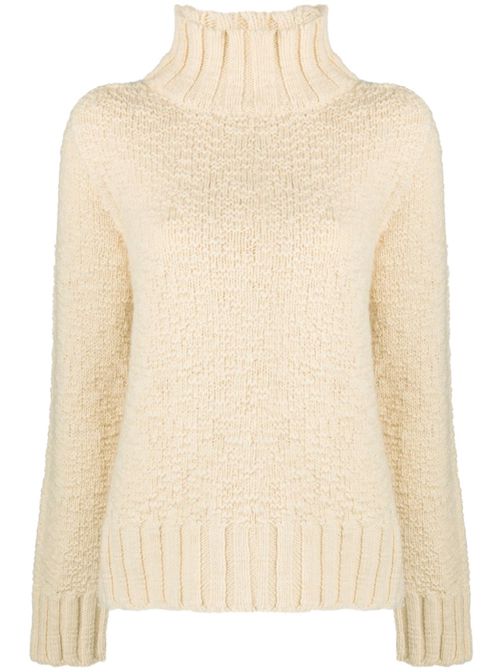 Jil Sander high-neck wool jumper - Neutrals von Jil Sander