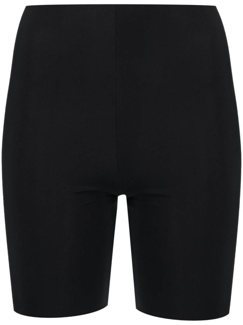 Jil Sander high-waisted biker shorts - Black von Jil Sander