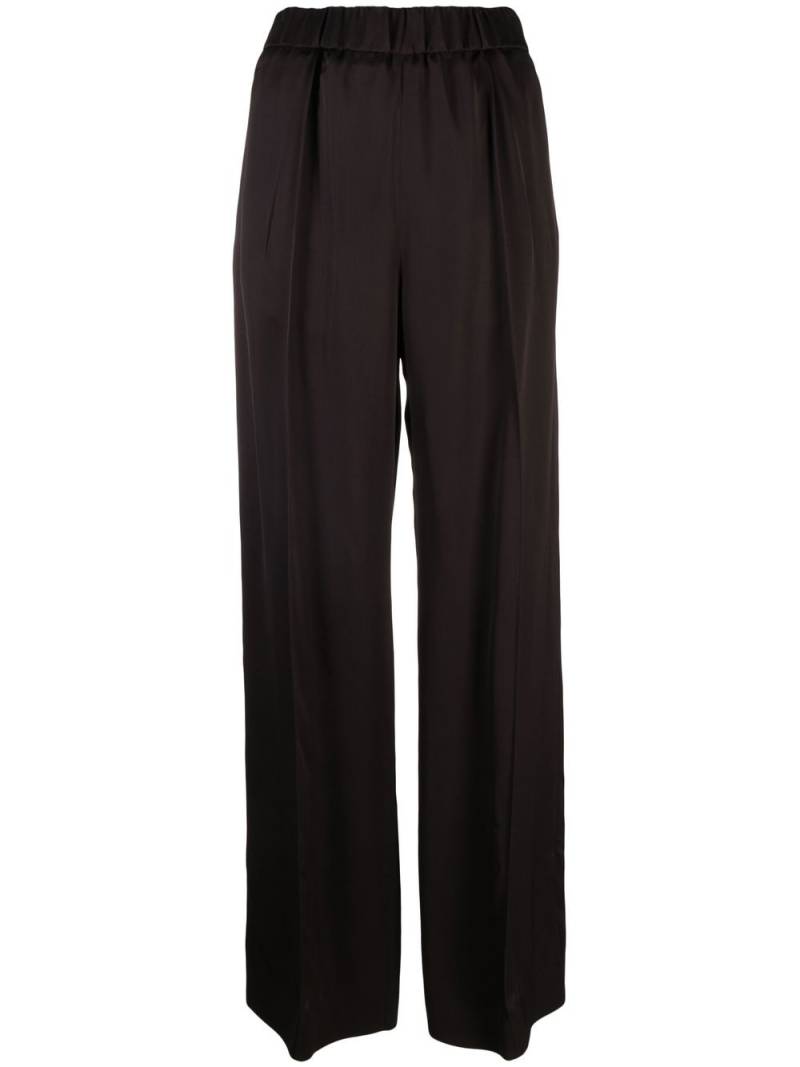 Jil Sander high-waisted wide-leg trousers - Brown von Jil Sander