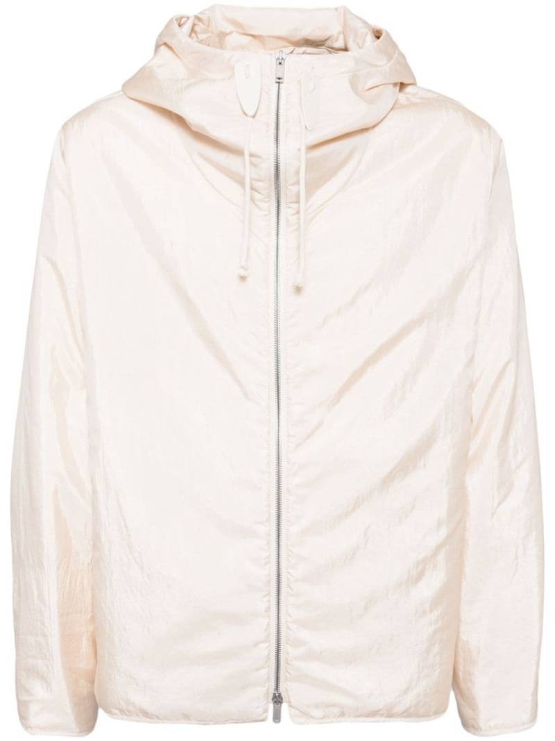 Jil Sander hooded padded jacket - Neutrals von Jil Sander