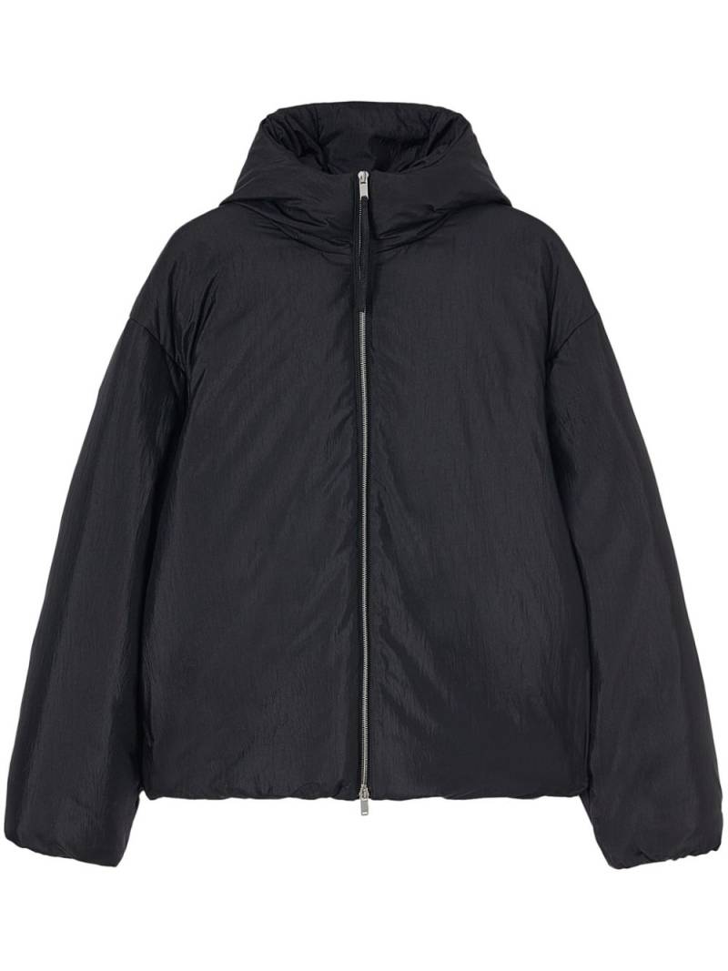 Jil Sander hoodie bomber jacket - Black von Jil Sander