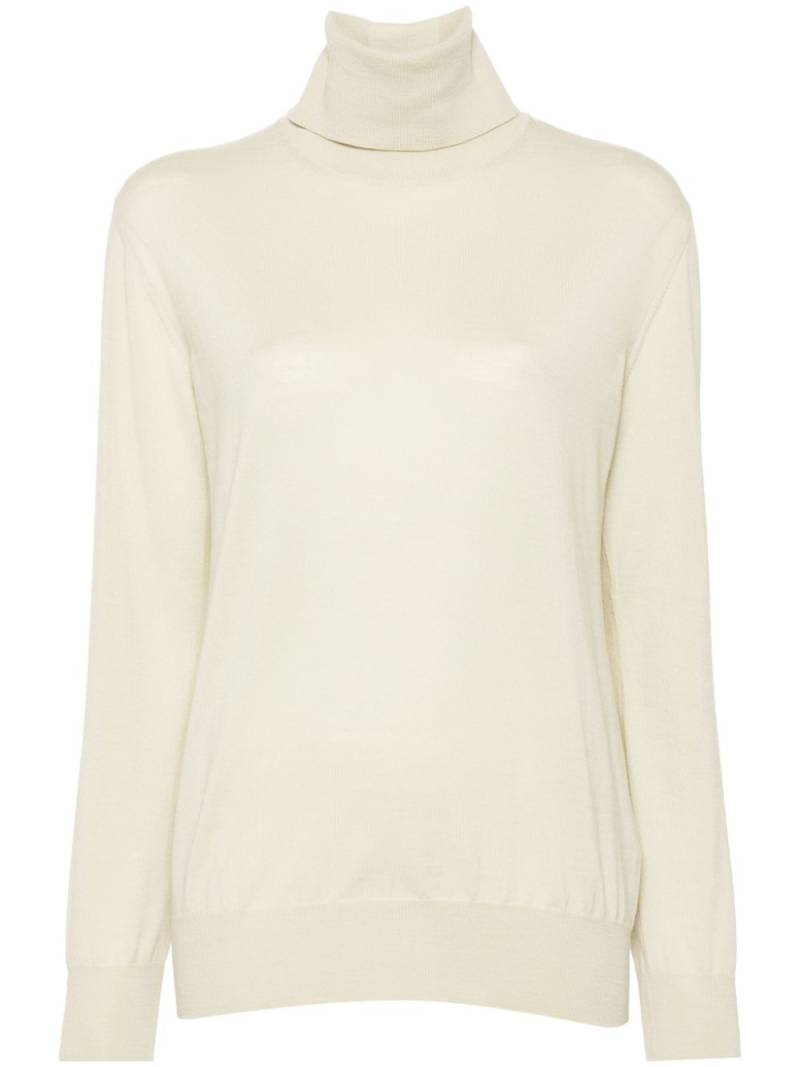 Jil Sander lightweight high-neck sweater - Neutrals von Jil Sander