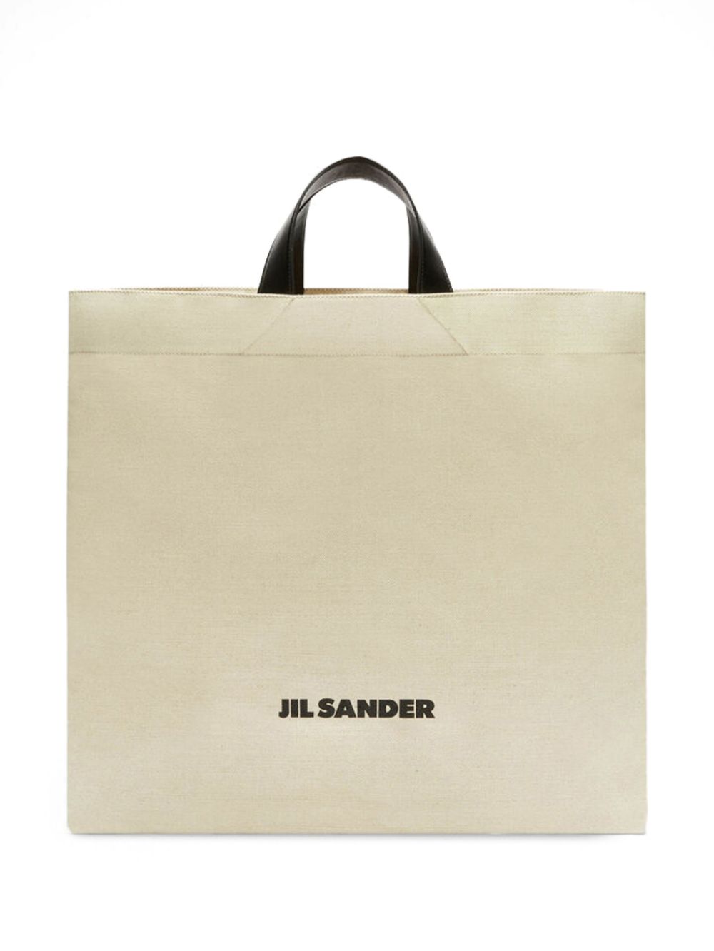 Jil Sander logo-print tote bag - Neutrals von Jil Sander