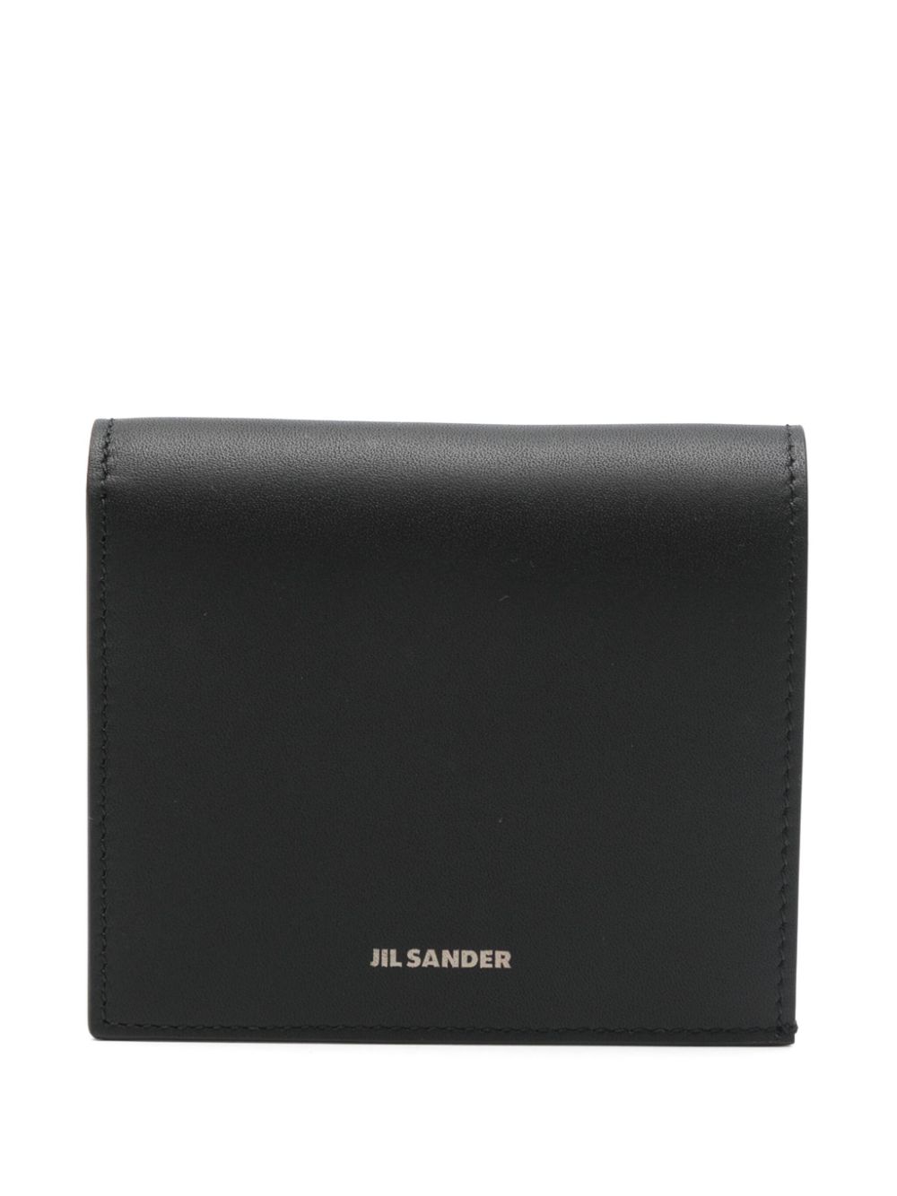 Jil Sander logo-print wallet - Black von Jil Sander