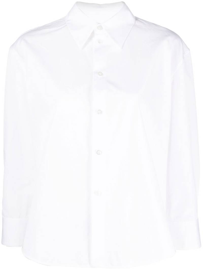 Jil Sander long-sleeve cotton shirt - White von Jil Sander